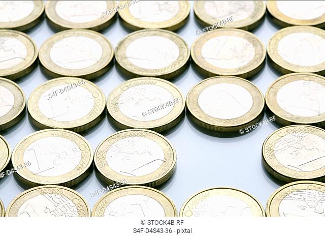 Missing one Euro coin