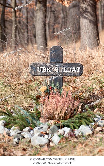 Grab unbekannter Soldat