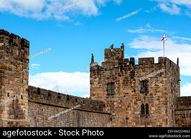 View of the Castle in Alnwick