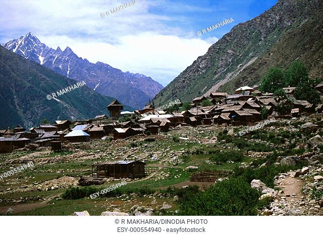Chitkool village , Sangla Valley , Kinnaur , Himachal Pradesh , India