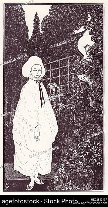 Frontispiece to The Pierrot of the Minute, 1897. Creator: Aubrey Beardsley