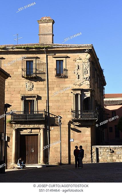 Dean house in Plasencia, Caceres province, Extremadura, Spain