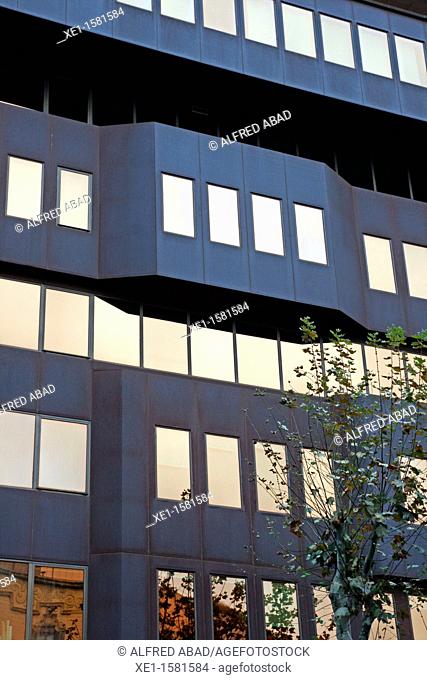 office building on Balmes Street, Barcelona, Catalonia, Spain