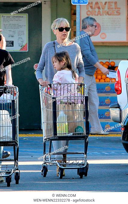 Socialite Kimberly Stewart and her daughter Delilah Del Toro stop by for shopping at Whole Foods in Beverly Hills Featuring: Kimberly Stewart