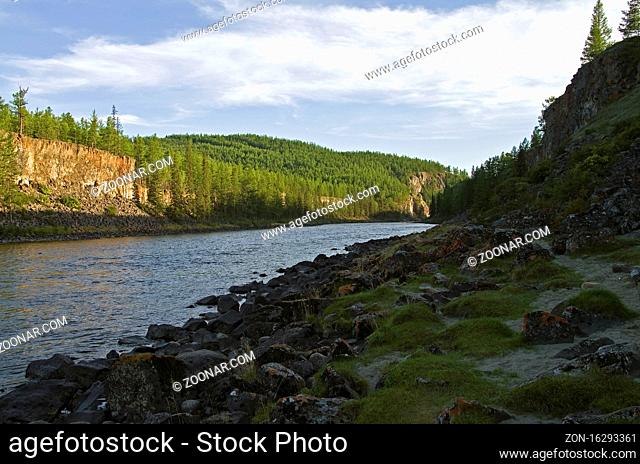 Sayan Oka River, Eastern Sayan, Siberia, Russia