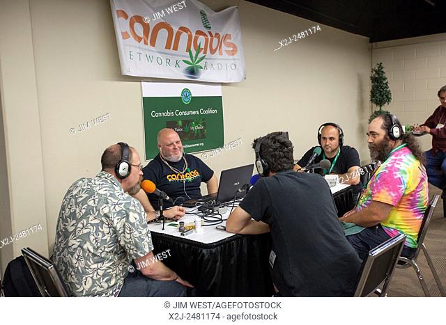 Denver, Colorado - The Cannabis Network Radio broadcasts from the INDO Expo, a trade show for companies selling goods and services to the marijuana industry