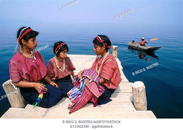 San Lucas. Lake Atitlan. Guatemala