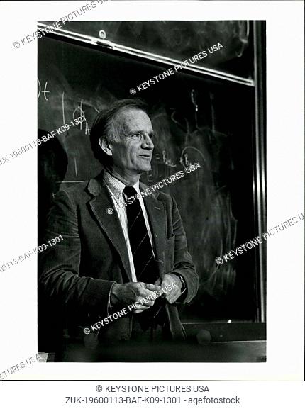 1980 - Val L. Fitch, Princeton University, Cyrus Fogg Brackett Professor of Physics, Chairman, Physics (Credit Image: © Keystone Pictures USA/ZUMAPRESS
