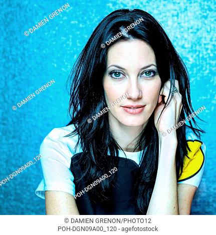 Mareva Galanter, French singer and model. Miss France in 1999 July 24, 2008 Photo Damien Grenon