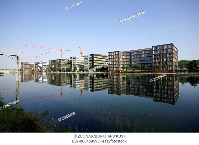 Inner harbor Duisburg, Germany