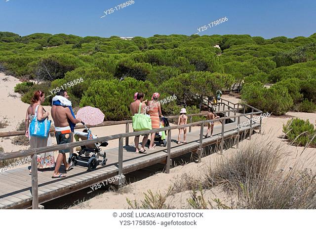 Natural Place Enebrales de Punta Umbria, Huelva-province, Spain