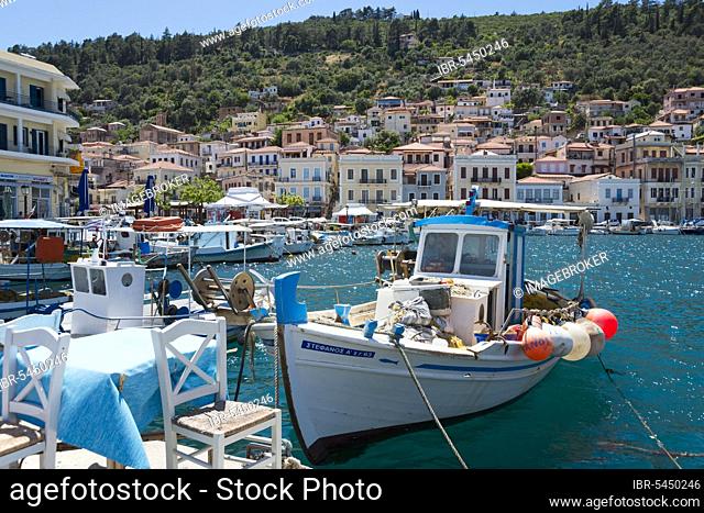 Port, Gythio, Mani, Lakonia, Peloponnese, Greece, Githio, Gythion, Europe