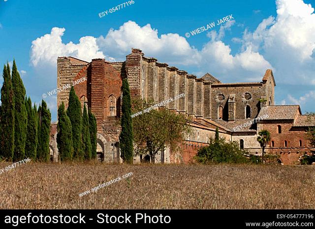 Abbey of San Galgano, Tuscany, Italy