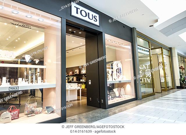 Florida, Miami, Kendall, Dadeland Mall, shopping, Tous, front entrance, Spanish designer handbags jewelry jewellery accessories