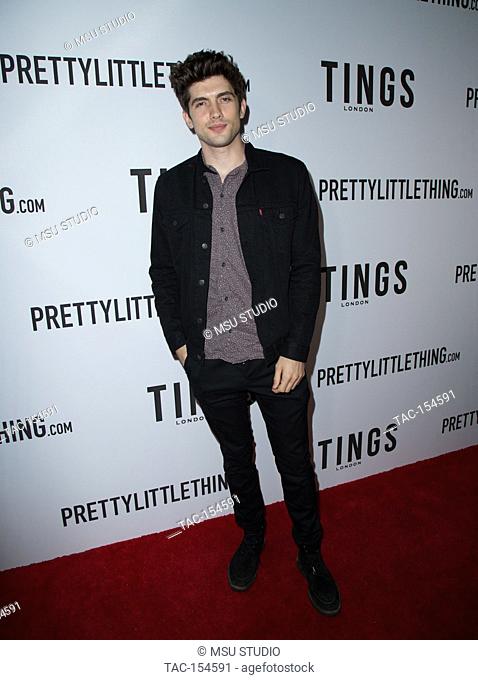 Carter Jenkins attends the ""Secret Party"" launch of TINGS London Magazine at Nightingale on August 23, 2017 in Los Angeles, California