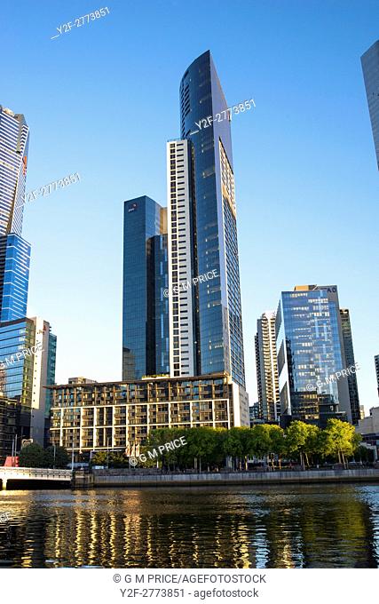 Southbank skyline, Melbourne