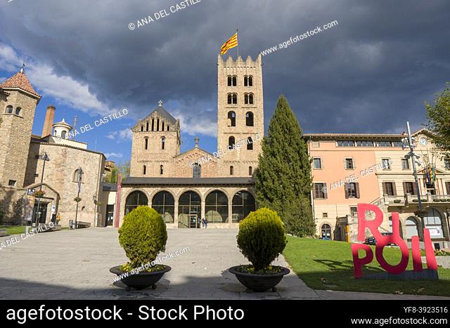 Ripoll Girona Catalonia Spain Monastery of Santa Maria de Ripoll