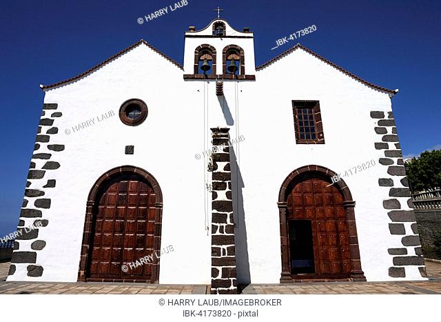 Iglesia Nuestra Señora de La Luz church, Santo Domingo de Garafía, La Palma, Canary Islands, Spain