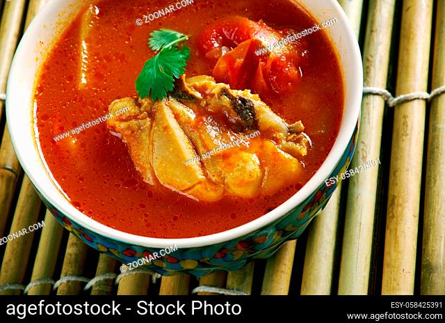 Chettinad Chicken Rasam - South Indian soup