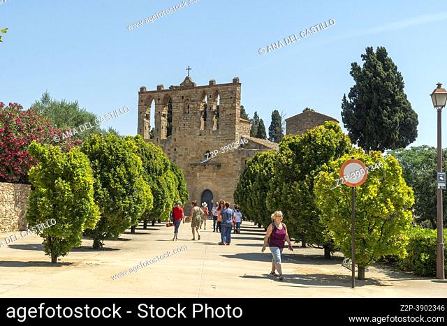 Peratallada medieval village in Costa Brava Girona Catalonia Spain