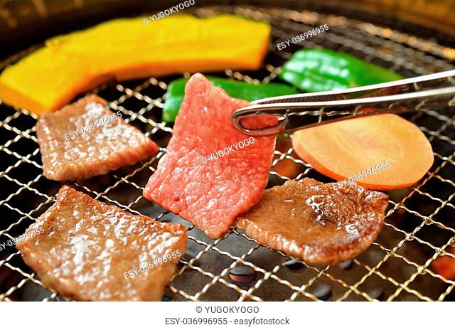 This is a picture of Korean cuisine Yakiniku