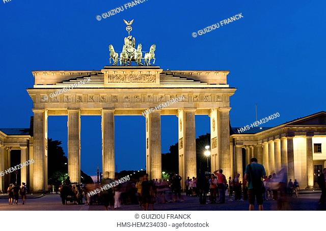 Allemagne, Berlin, Mitte or Berlin-Mitte District, Brandenburg Gate