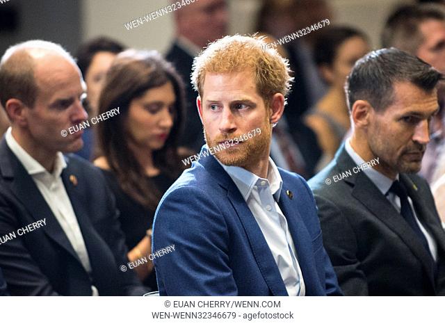 Prince Harry attends True Patriot Love Symposium, at the Scotia Plaza in Toronto. Featuring: Prince Harry Where: Toronto