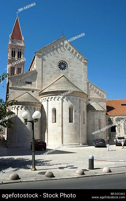 St. Laurence Cathedral, Old Town, Trogir, Split-Dalmatia, Croatia, Trau, Europe
