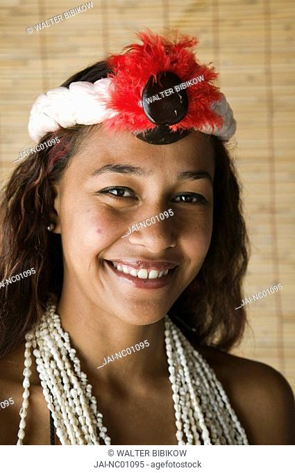 New Caledonia, Amedee Islet, Amedee Islet Polynesian Dancer