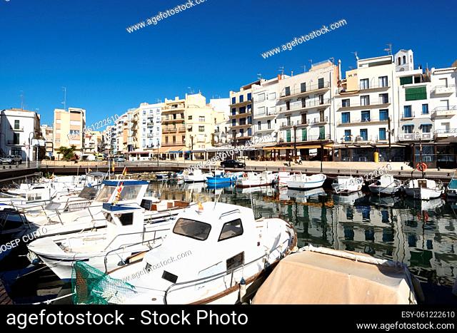 fishing village of La Ametlla de Mar, Costa Dorada, Tarragona province, Catalonia, Spain