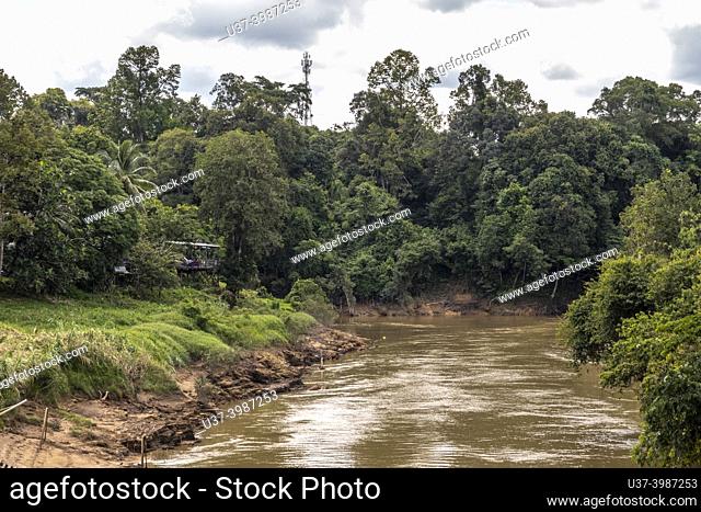 Pekan (District) Julau river, Sarawak, East Malaysia, Borneo