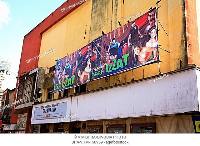Old bollywood cinema hall dream land theatre ; Charni road ; Bombay Mumbai ; Maharashtra ; India