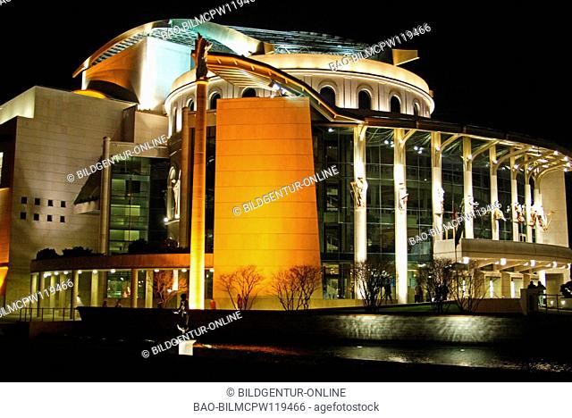 National modern theater in Hungary Budapest