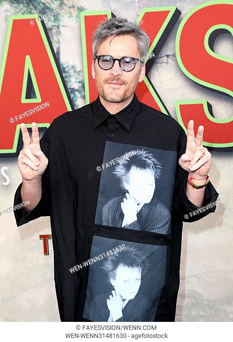 Premiere of Showtime's 'Twin Peaks' at The Theatre at Ace Hotel - Arrivals Featuring: Balthazar Getty Where: Los Angeles, California