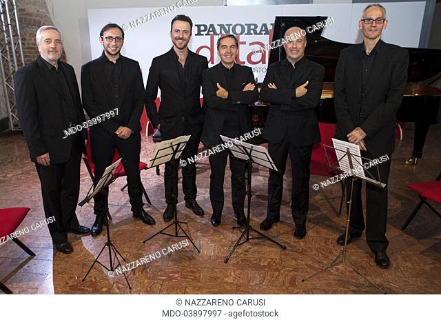 Concert of the pianist Nazareno Carusi and Solisti della Scala for the Lega del Filo d'Oro, during the event Panorama d'Italia. Milan, Italy