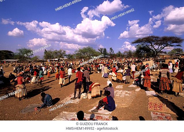 Ethiopia, Konso, market day