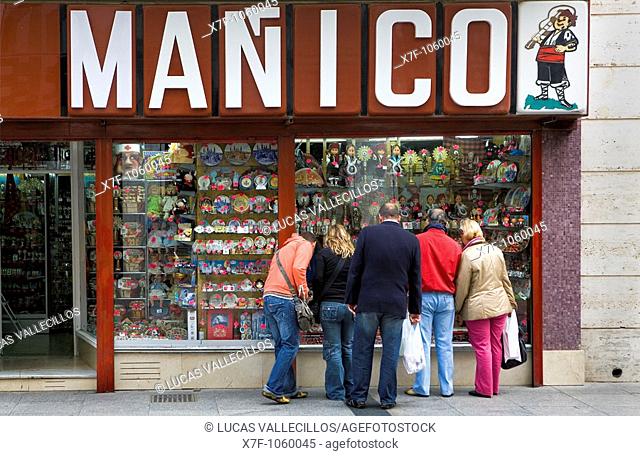 Zaragoza, Aragón, Spain: El Mañico  Calle Alfonso I, 14 Tourist shop