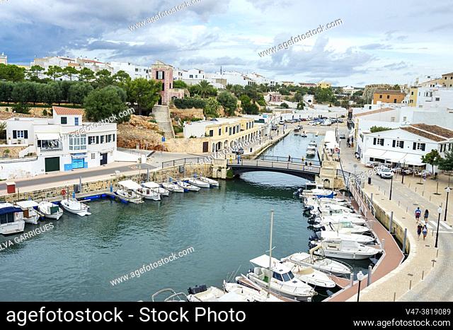 Port of Ciutadella, Menorca, Balearic Islands, Spain