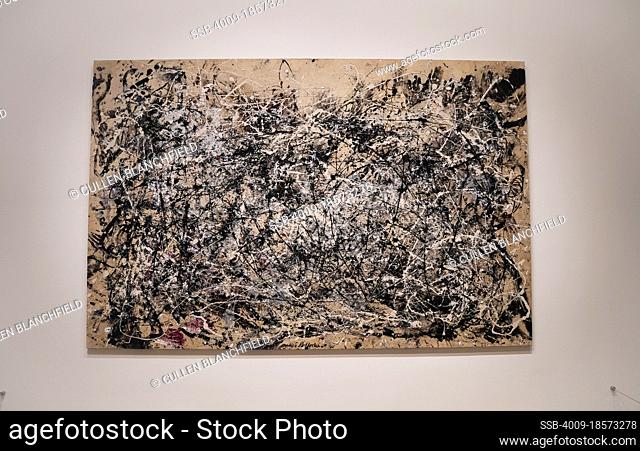 """Number 1A"", Jackson Pollock (1912-1956), 1948, Oil and Enamel Paint on Canvas
