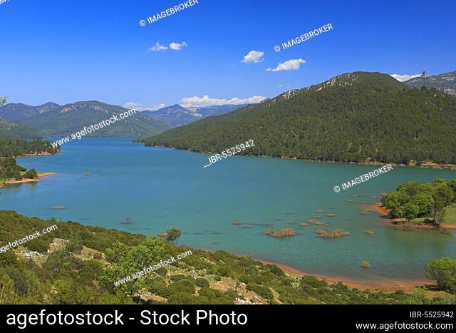 Tranco Reservoir, El Tranco Reservoir, Sierra de Cazorla Segura and Las Villas Natural Park, Jaen Province, Andalusia, Spain, Europe
