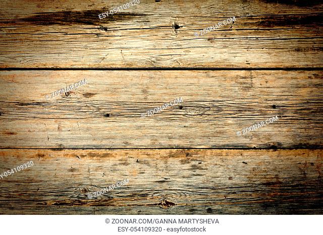 Wooden background from rough boards