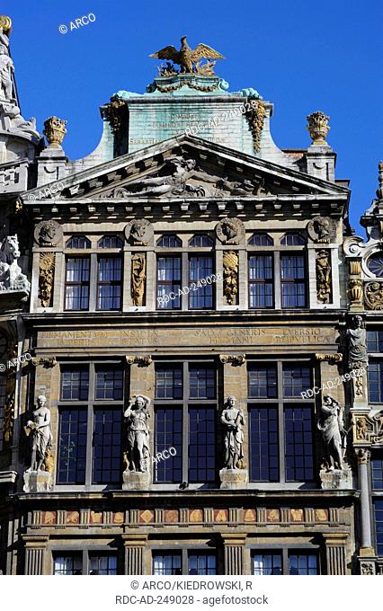 Guildhall of the archers Brussels Belgium Grand Place La Louve