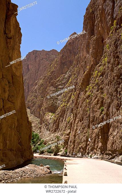 Todra Gorge, Dades Valley, High Atlas Mountains, Morocco