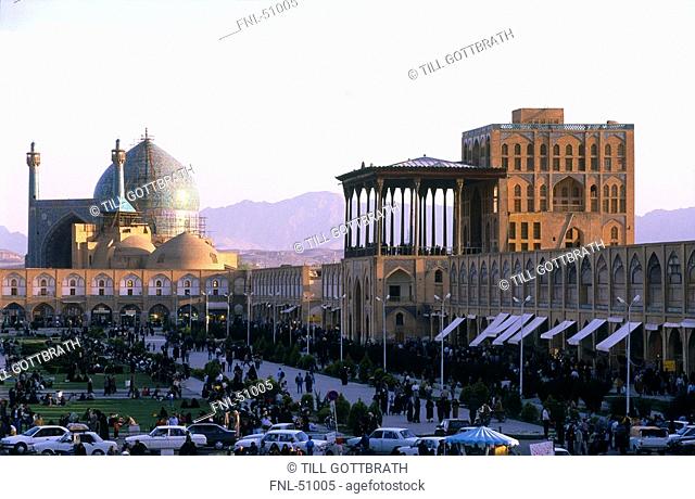 Mosque in city, Masjid-e Imam, Meydan-e Imam, Isfahan, Iran