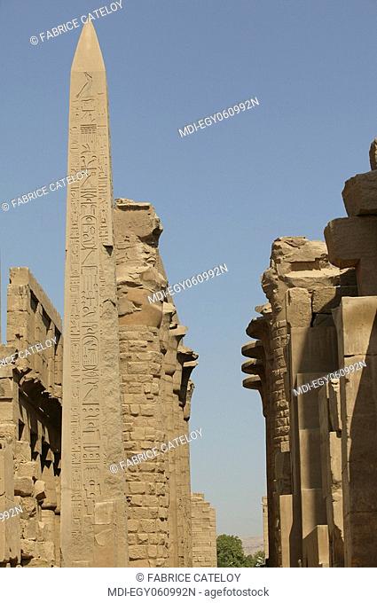 The obelisk of the Queen Hatshepsut