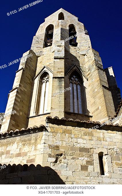 Belfry bell in the church of Santa Maria La Mayor – Morella – Els Ports - Castellon province – Comunidad Valenciana – Spain - Europe