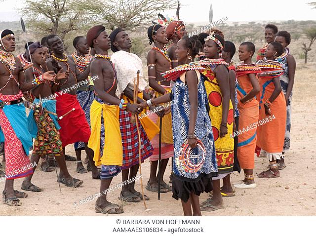 Samburu tribe. Samburu National Reserve, Kenya