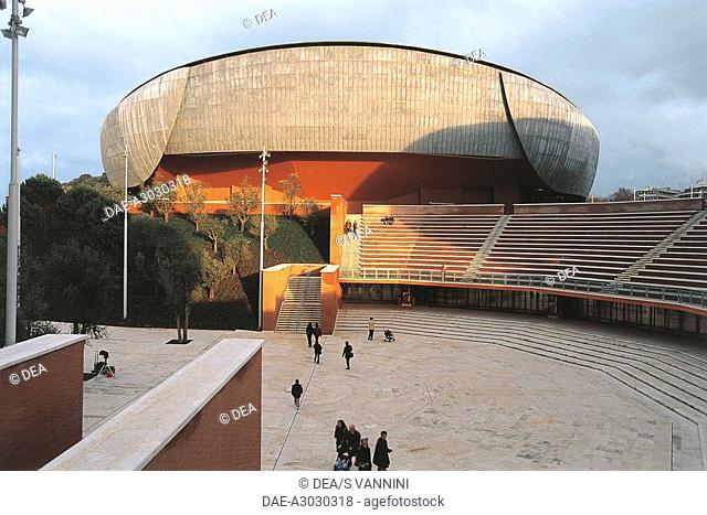 Italy - Lazio Region - Rome - Music Park Auditorium - Architect: Renzo Piano - St Cecilia's Hall (2.800 seats)