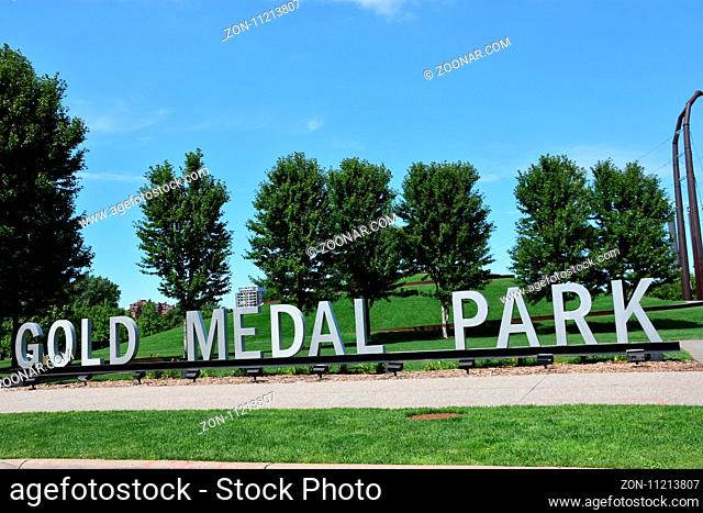 Gold Medal Park in Minneapolis, Minnesota
