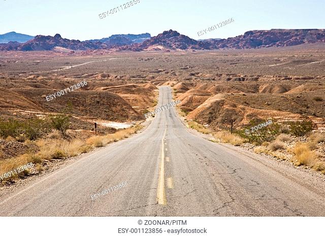 Road in Valley of fire